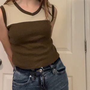 brandy brown julia tank